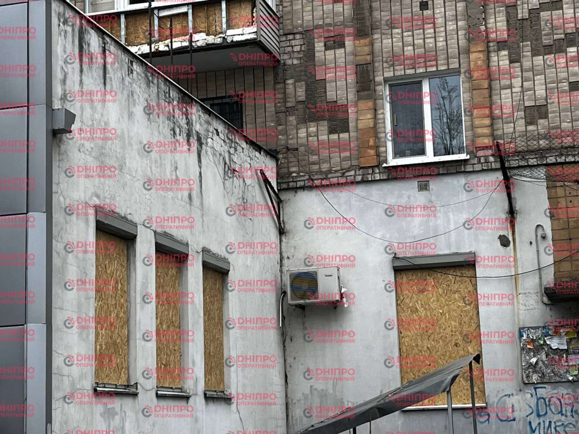 Наслідки атаки на Дніпро 23.04.2026