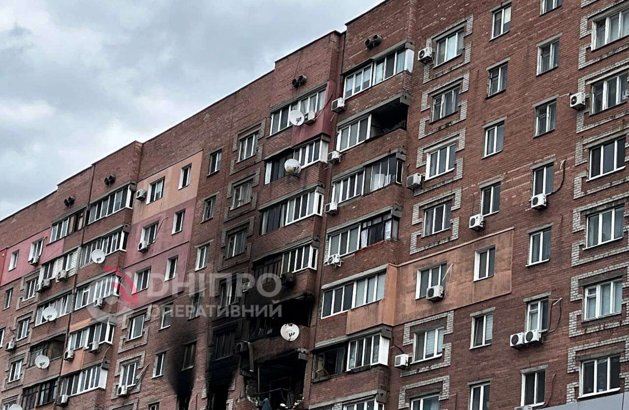 Последствия атаки на Днепр 23.04.2026