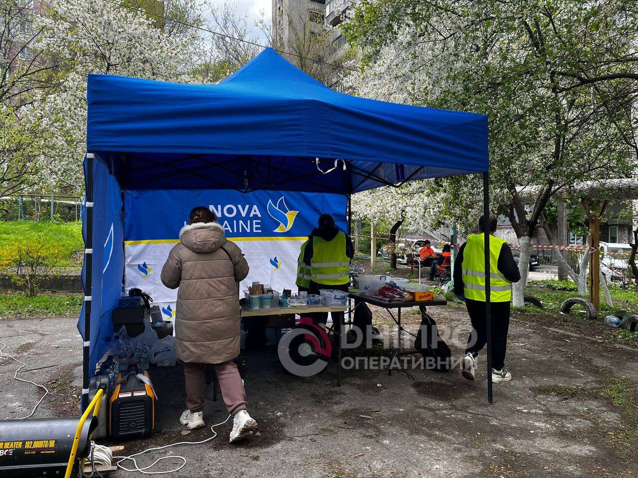 Последствия атаки на Днепр 23.04.2026