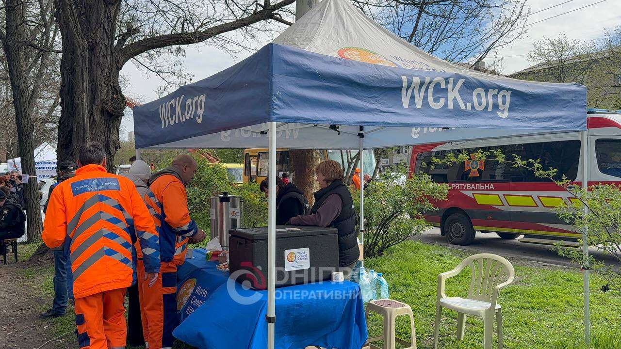 Последствия атаки рф на Днепр 25.04.2026