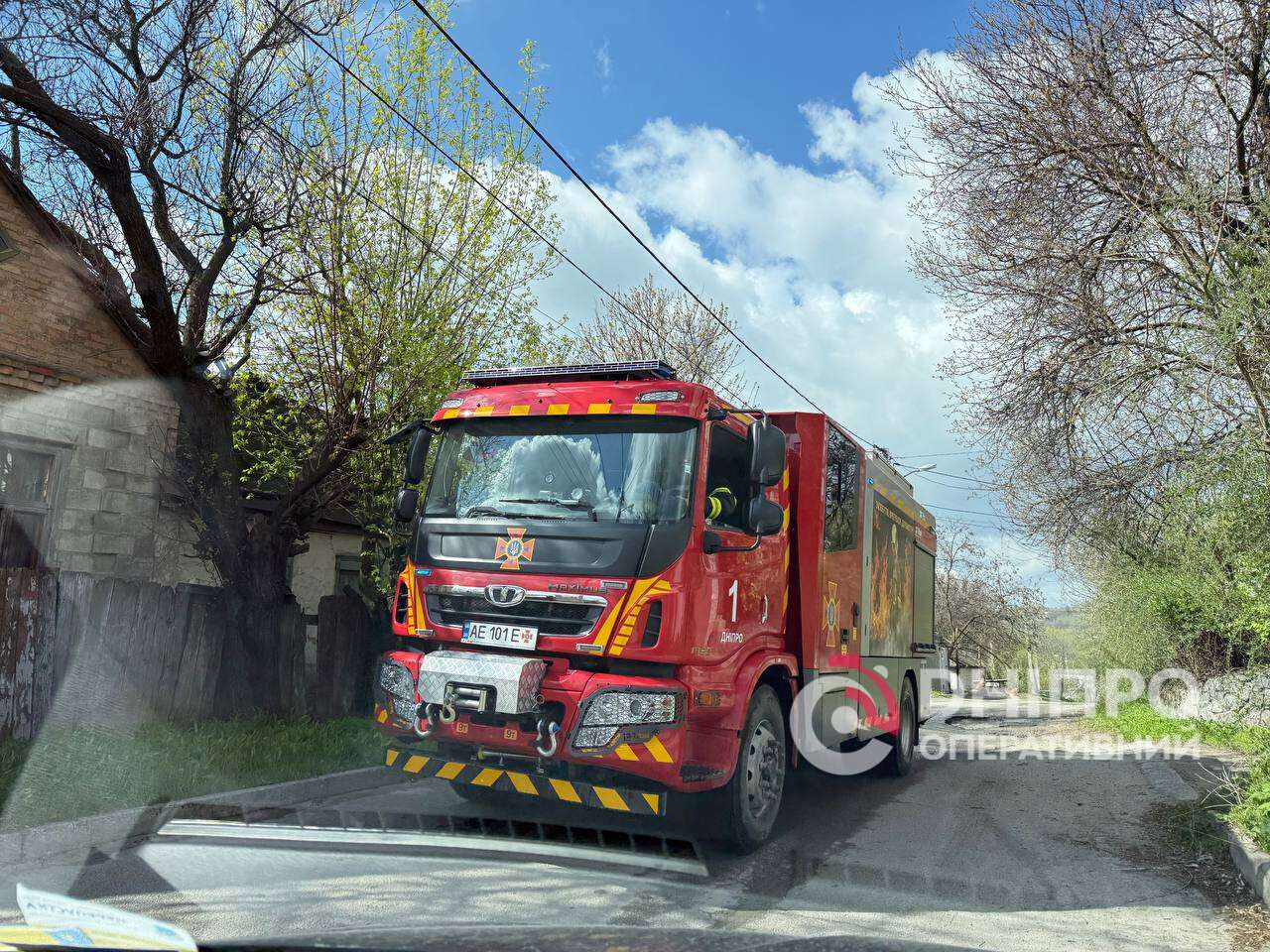 Пожежа на СТО Дніпро