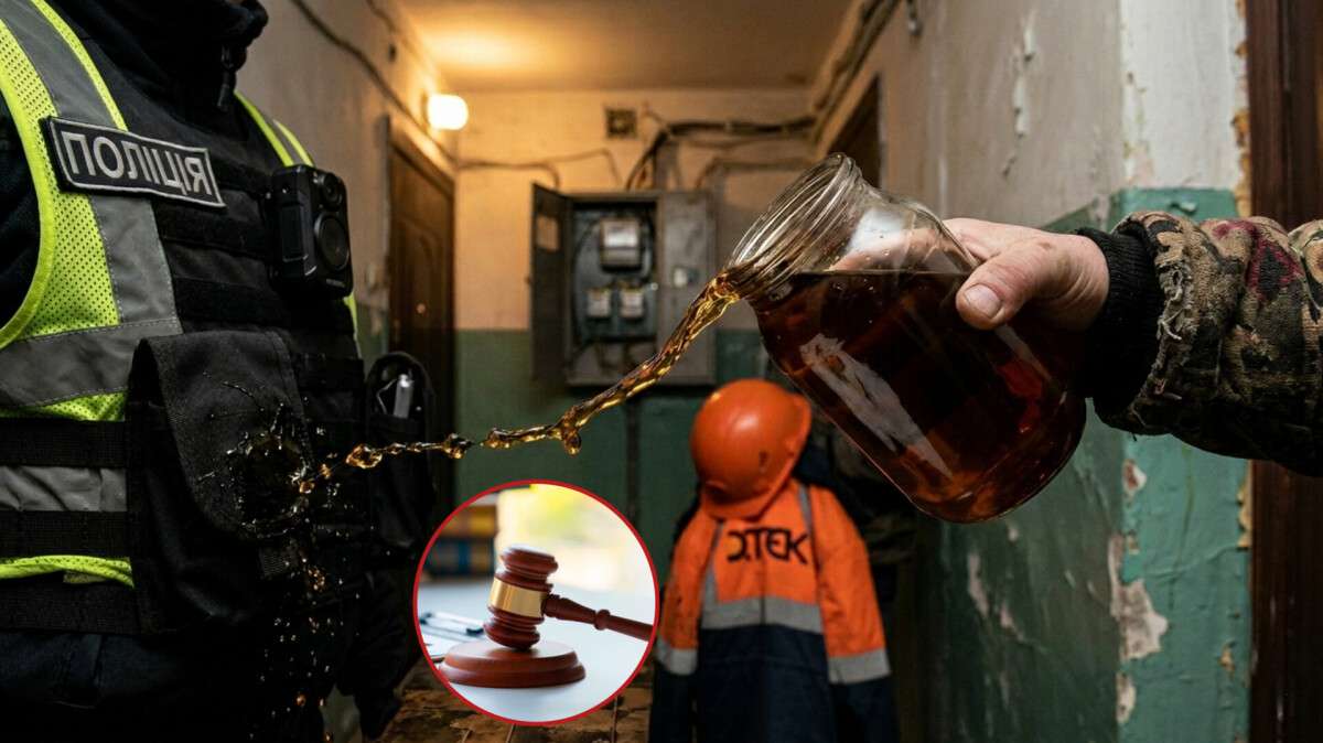 Суд: женщина пыталась поджечь полицейского, чтобы «защитить» квартиру от ДТЭК
