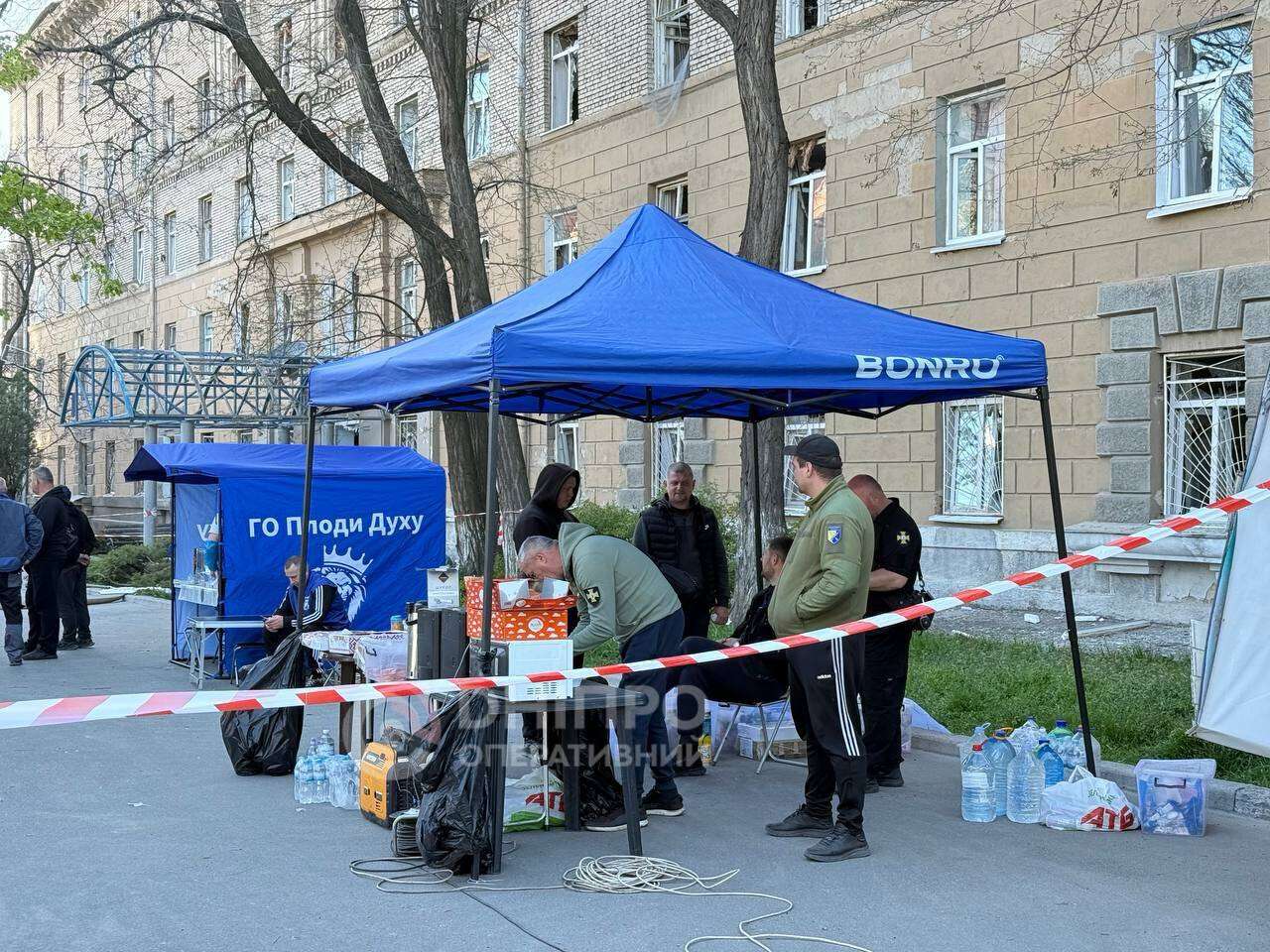 Удар по Дніпру