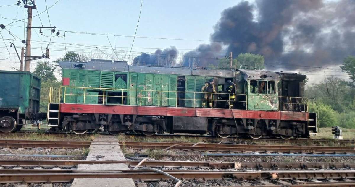 Россия атаковала железнодорожную инфраструктуру на Днепропетровщине