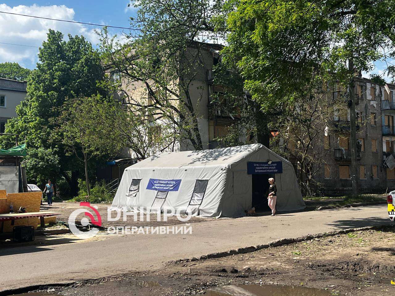 Атака на Днепр ночью 18.05: как продвигается ликвидация последствий