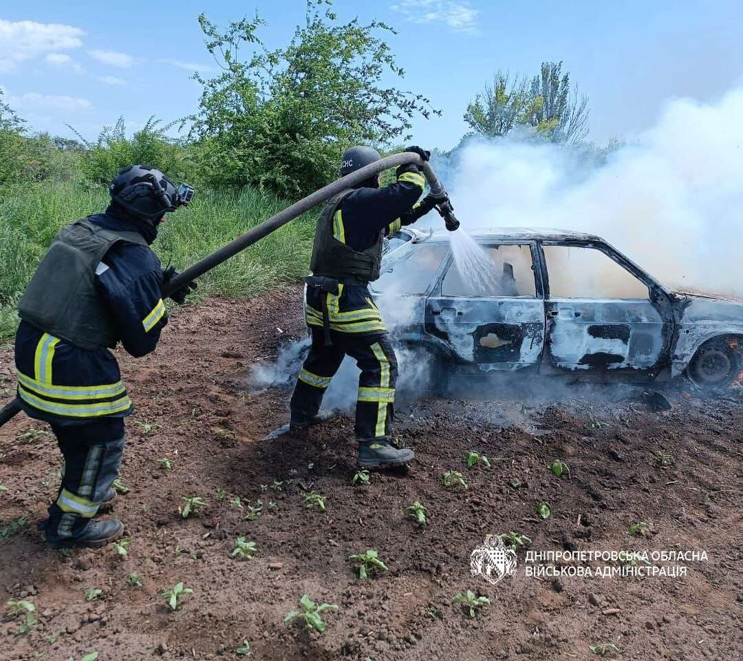 Атаки 19.05: росіяни атакували рятувальників на Дніпропетровщині