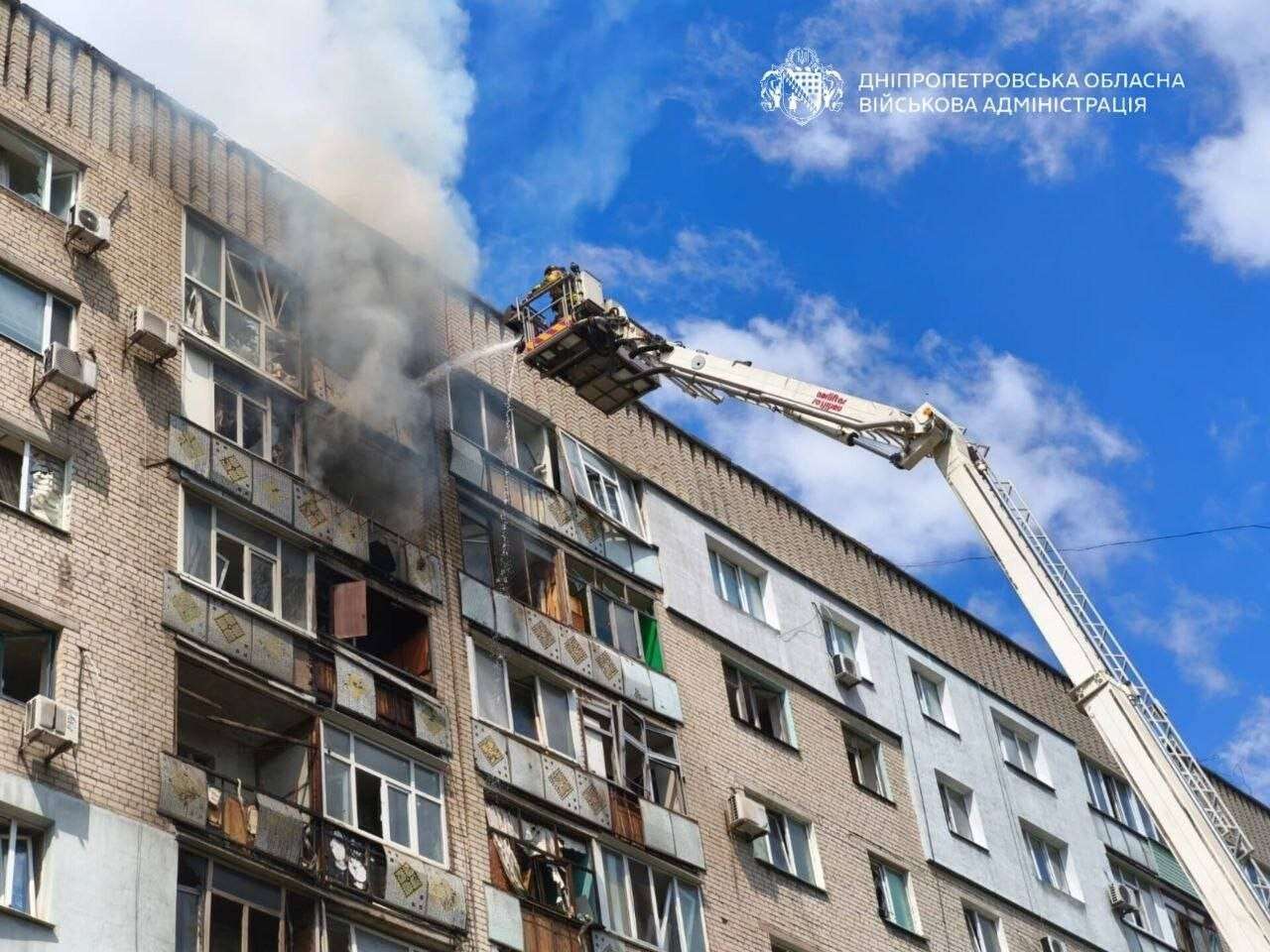 БпЛА атакував будинок у Павлограді