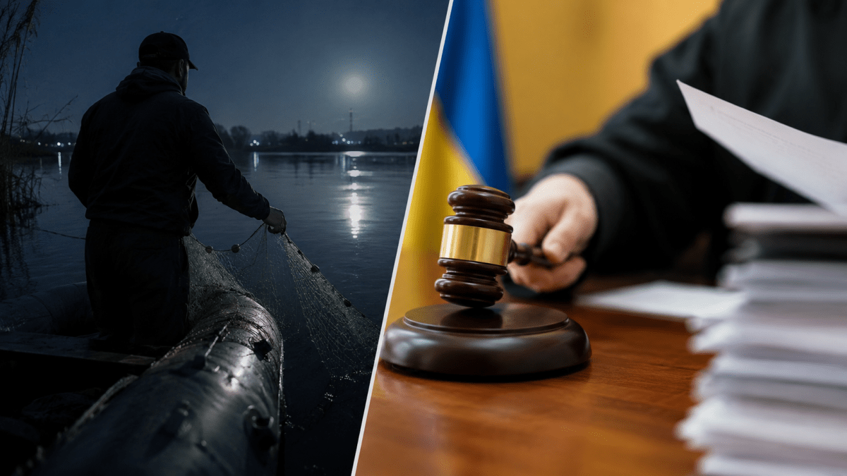 Карась по 1580 гривень: як нічна рибалка на Дніпропетровщині закінчилася судом