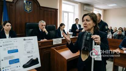 Курьезный суд из-за обуви в Днепре