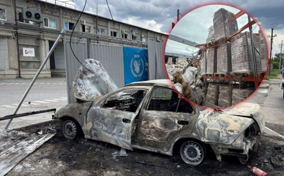 Удар по складу ВПП ООН в Днепре