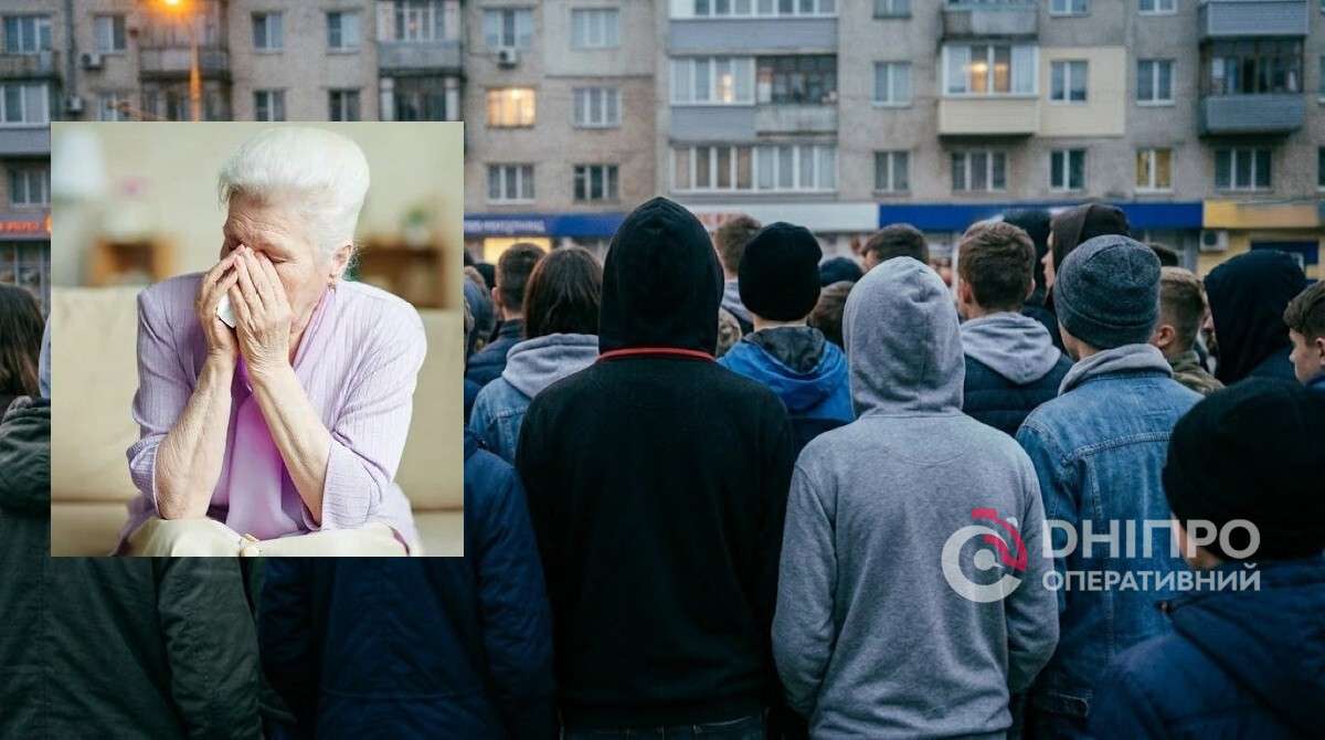 Нападение на пенсионерку в Днепре