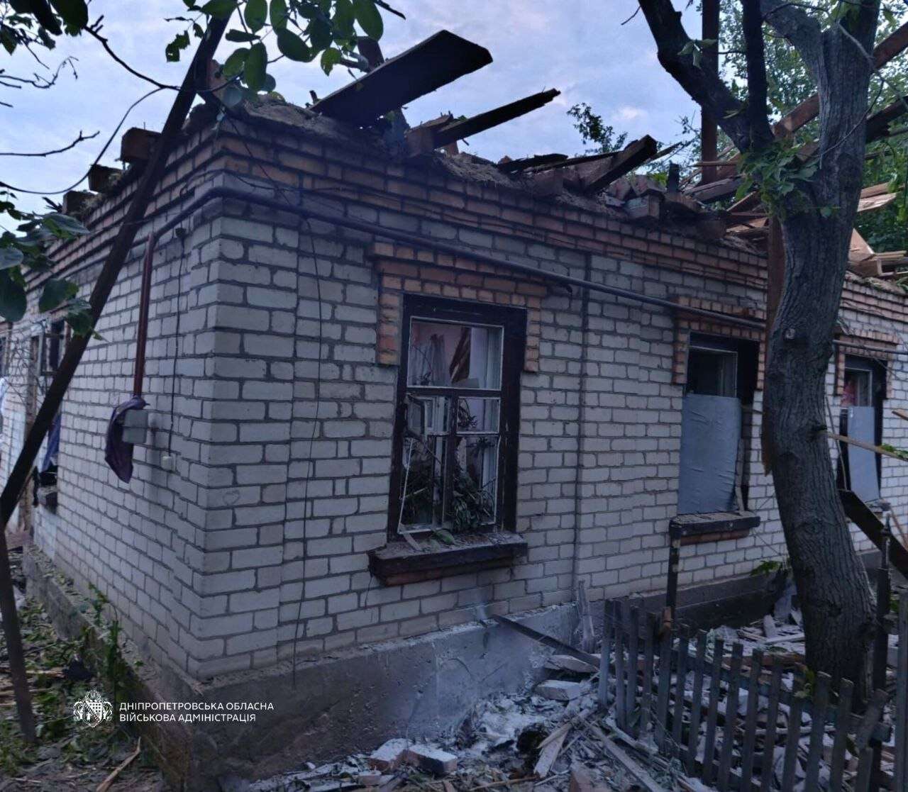 Наслідки російських атак на Дніпропетровщину вночі 08.06.2026