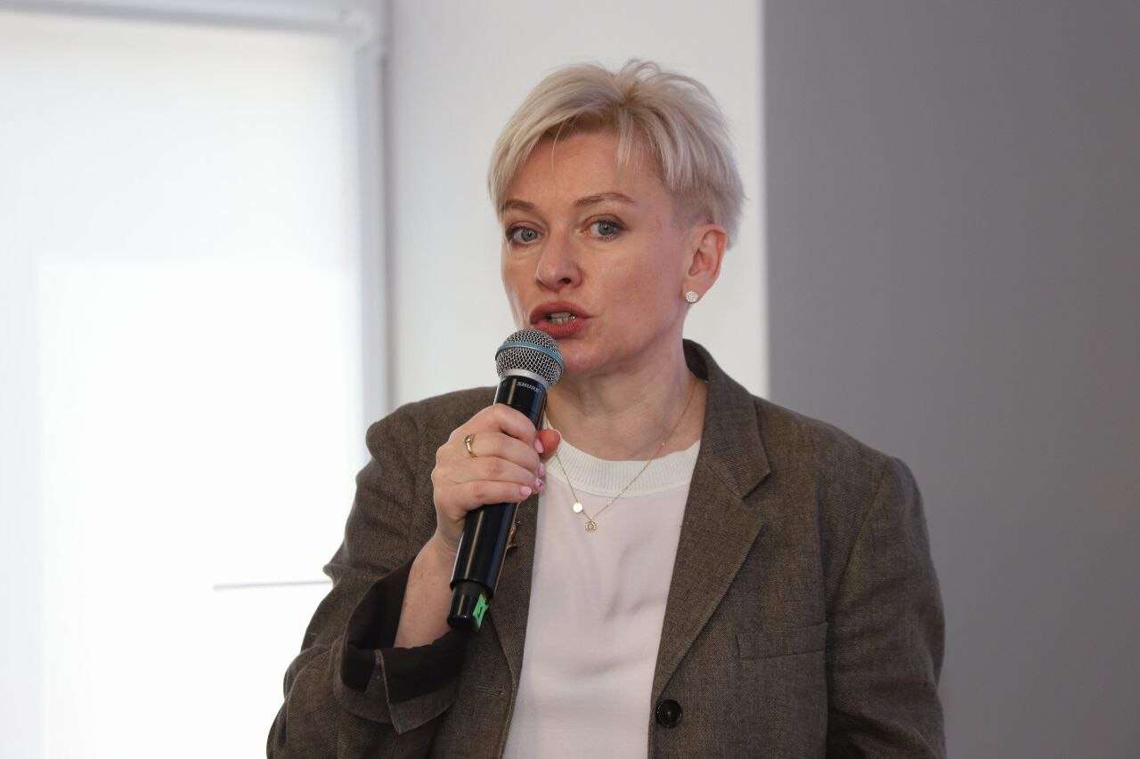 Керівниця зі зв'язків з громадськістю ПриватБанку Олеся Жулинська