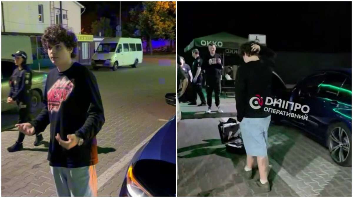 Несовершеннолетний блогер Потеряйло Кучер на BMW сбил мотоциклиста и скрылся с места ДТП