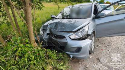 Пьяный водитель Hyundai попал в ДТП в Днепровском районе