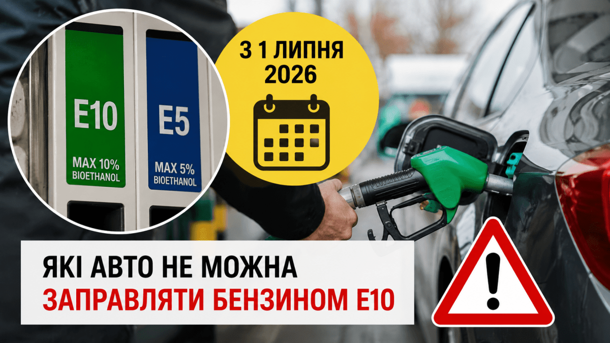 Не всім підійде: власників деяких авто попередили про ризики бензину Е10
