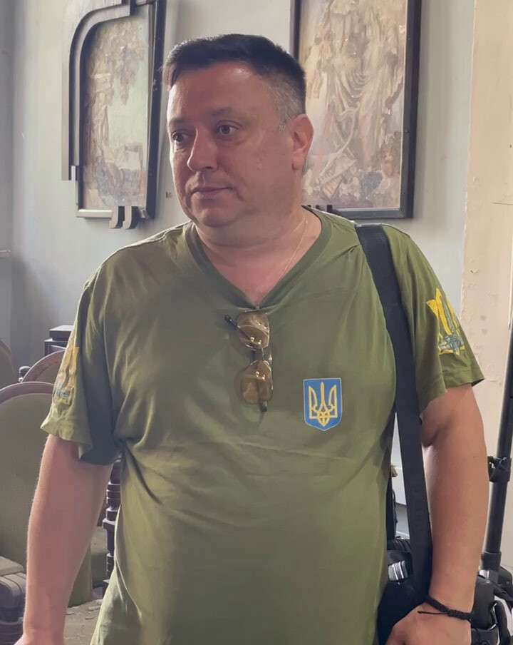 Директор Будинку органної та камерної музики Антон Чернета
