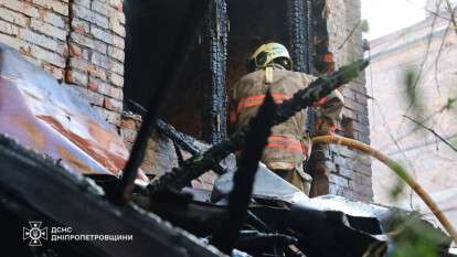 Масштнабна пожежа у центрі Дніпра 16.06: з'явилися подробиці