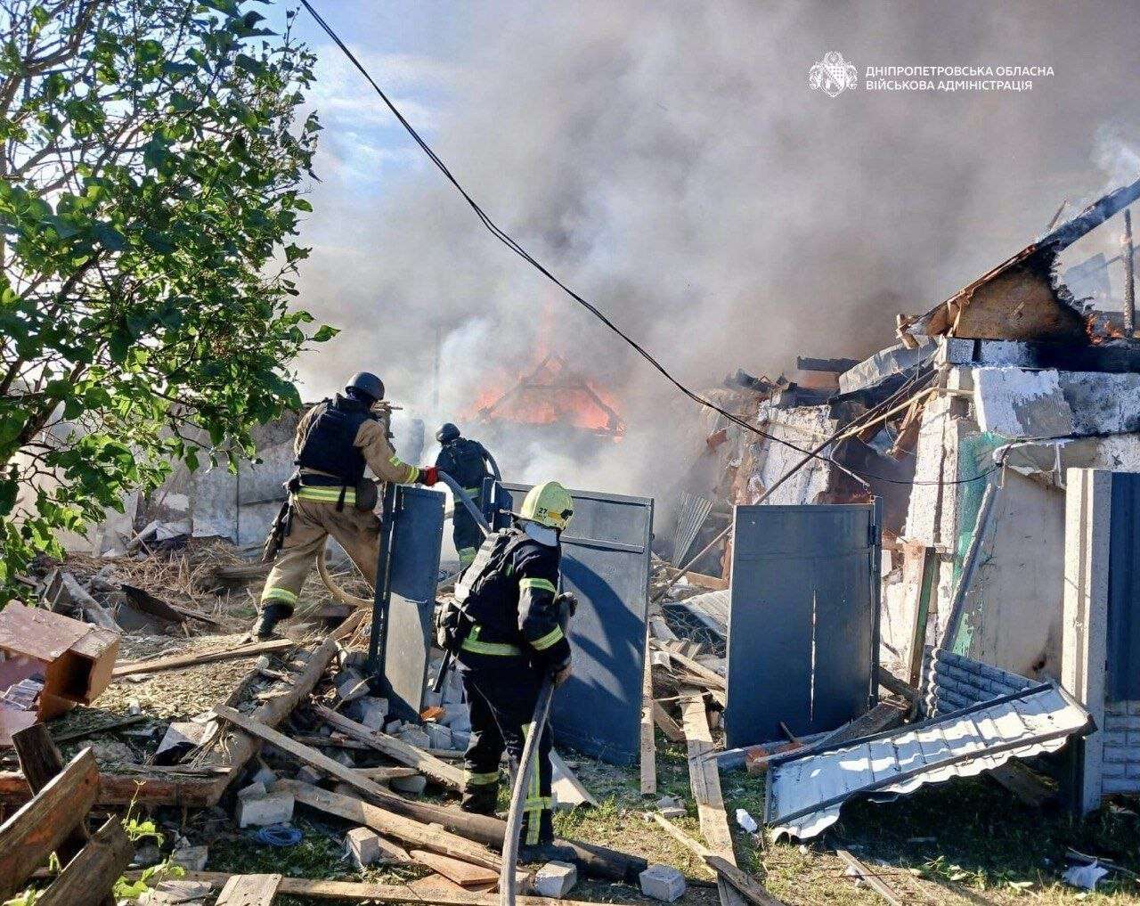 Обстріл Дніпропетровщини