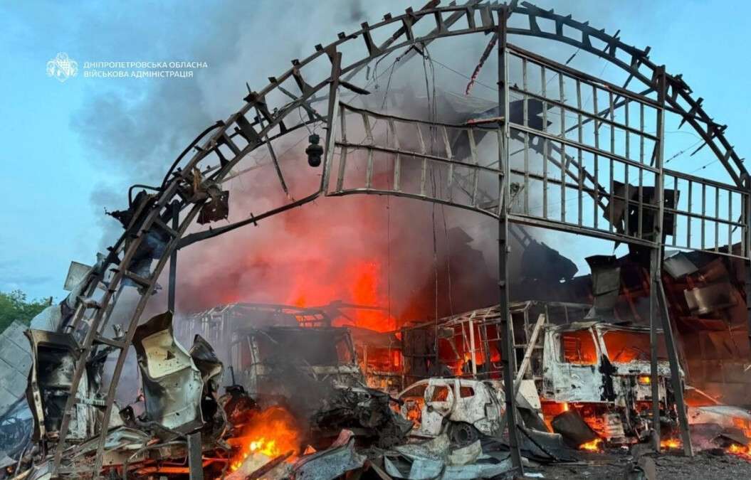 Обстріл Дніпропетровщини