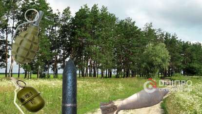 Нашли подозрительный предмет в лесополосе