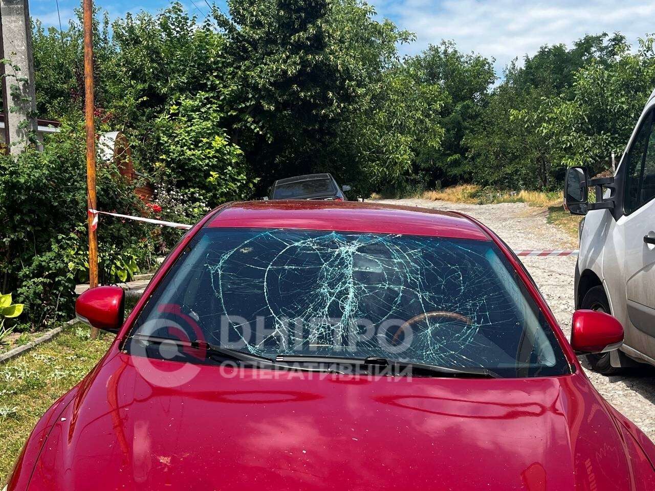 Атака на Дніпро 6 липня: ворожий дрон влучив у двір приватного будинку