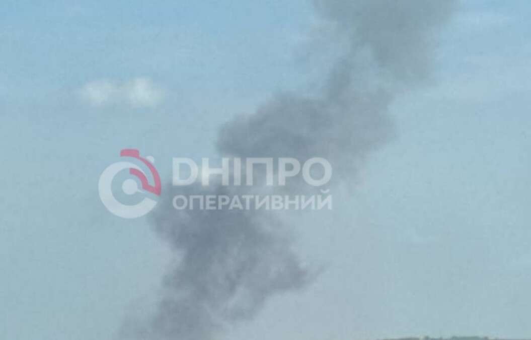 Вибух пі Дніпром