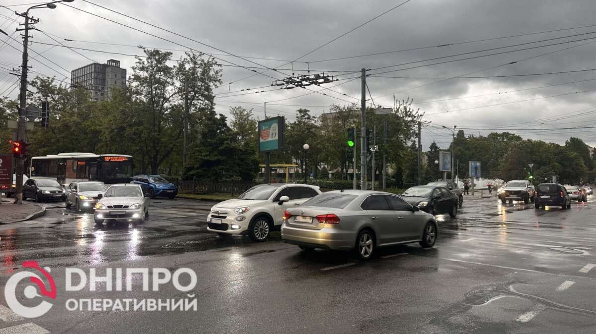 Погода у Дніпрі дощ