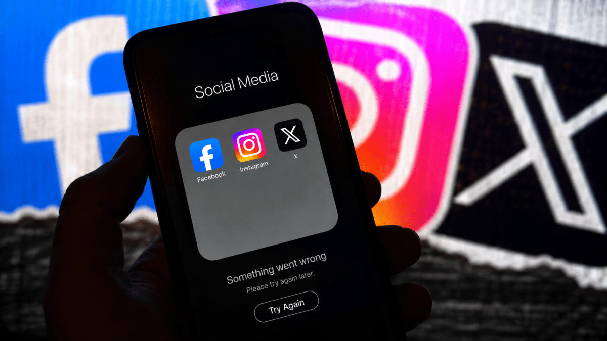 Глобальний збій Facebook, Instagram та X: чому дніпряни не можуть користуватися соцмережами