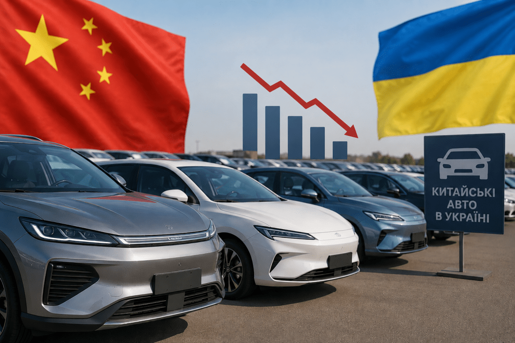 Авто з Китаю в Україні 2026: найпопулярніші моделі та ціни
