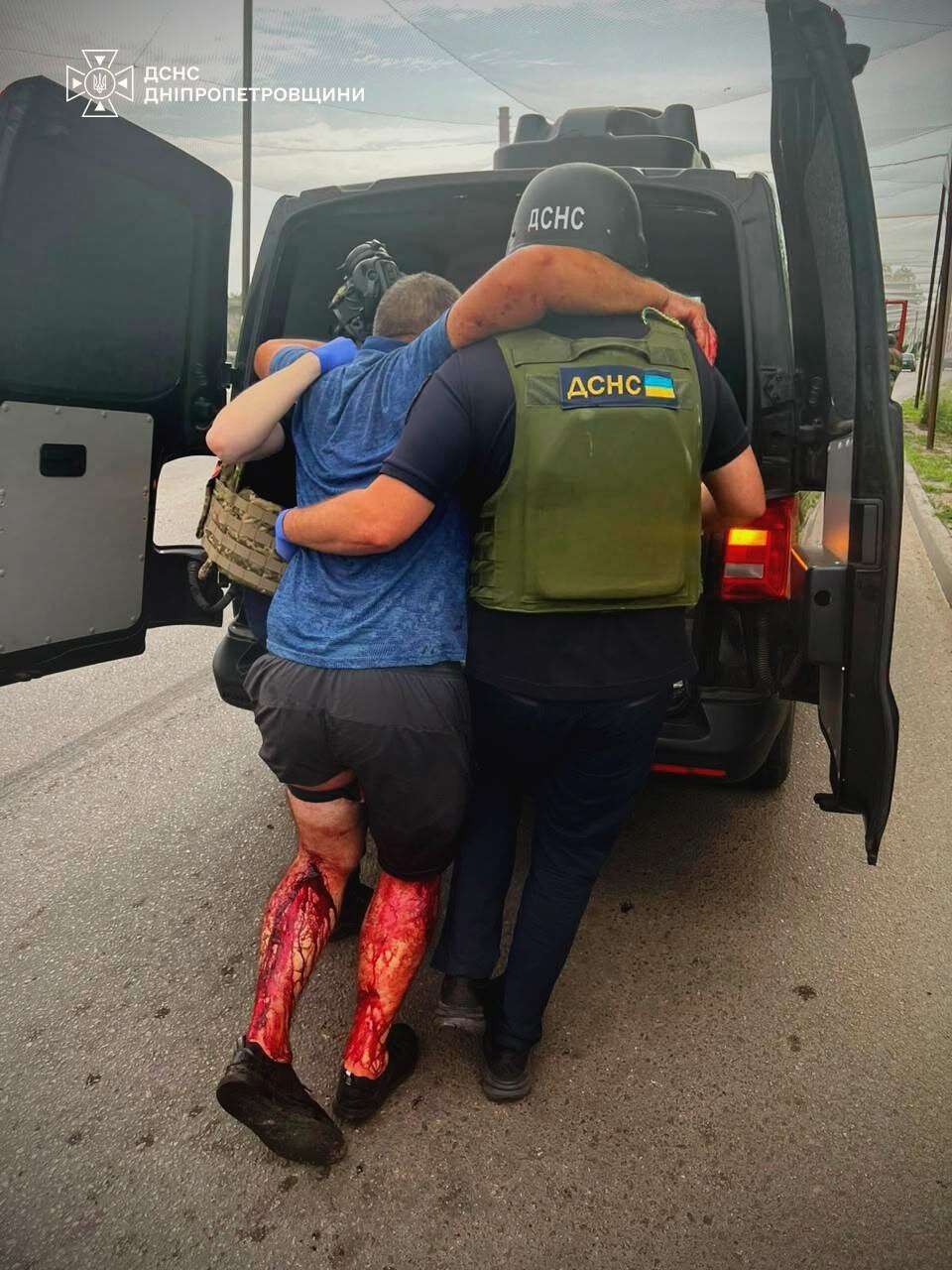 Россияне атаковали спасателей на Днепропетровщине 21.07, есть раненые