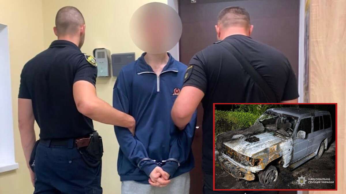 Несовершеннолетний поджег два автомобиля в Днепре: подробности от полиции