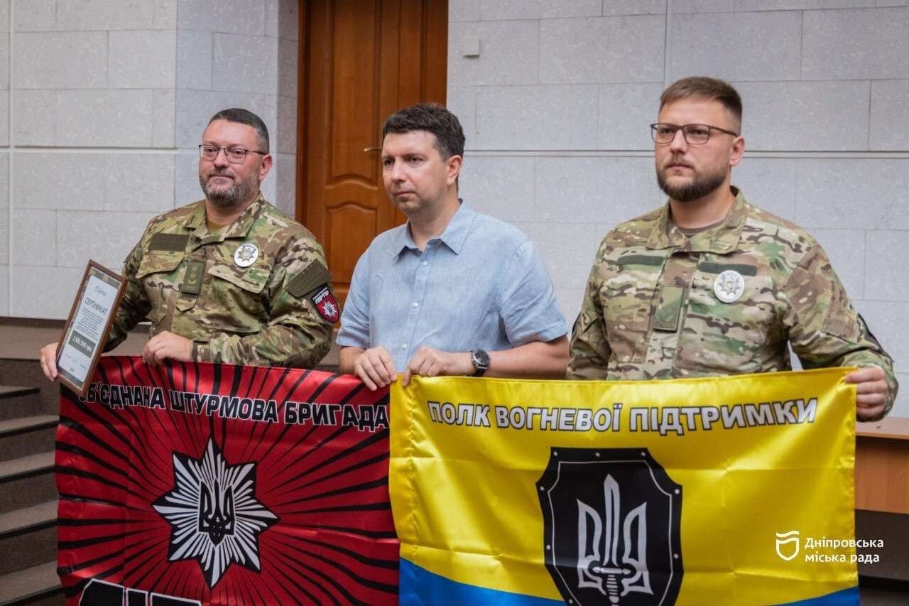 Дніпро виділив ще 26 млн грн прямих субвенцій для бойових бригад
