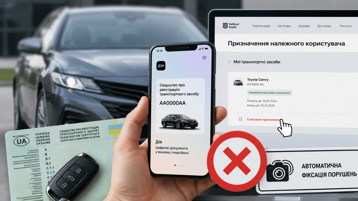 Как водителям Днепра отменить статус надлежащего пользователя авто: простая инструкция