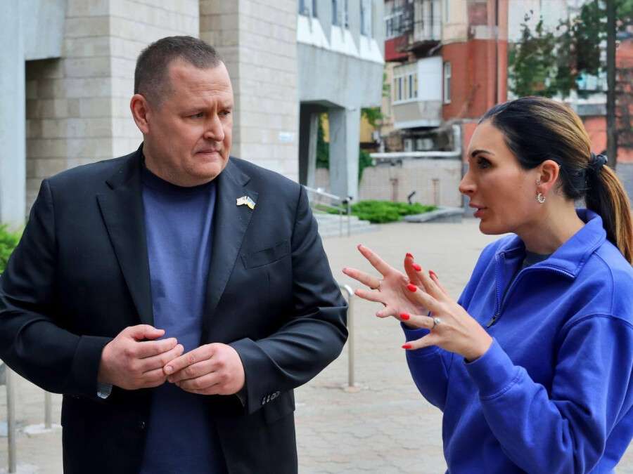 Лора Лумер у Дніпрі