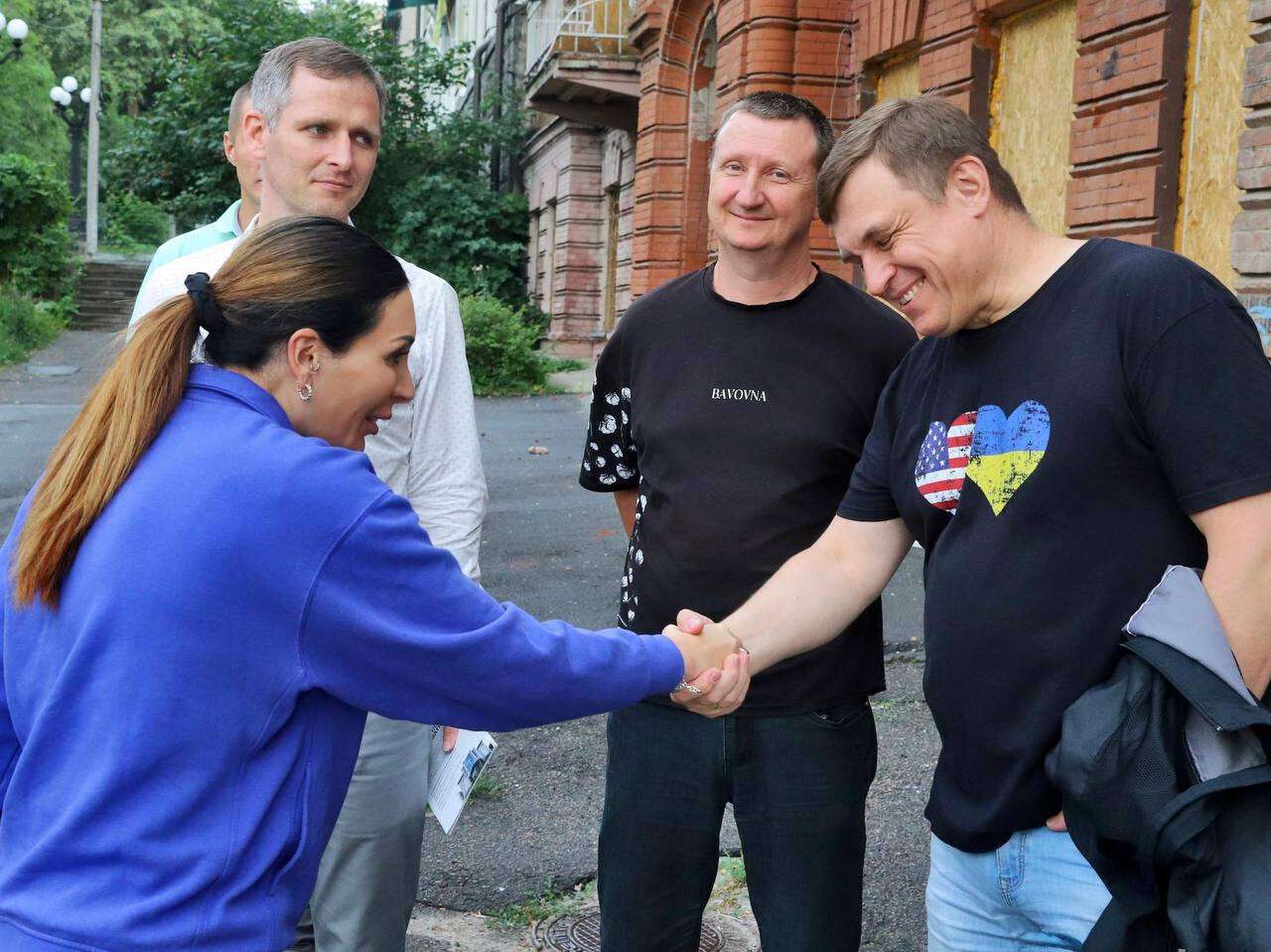 Лора Лумер у Дніпрі