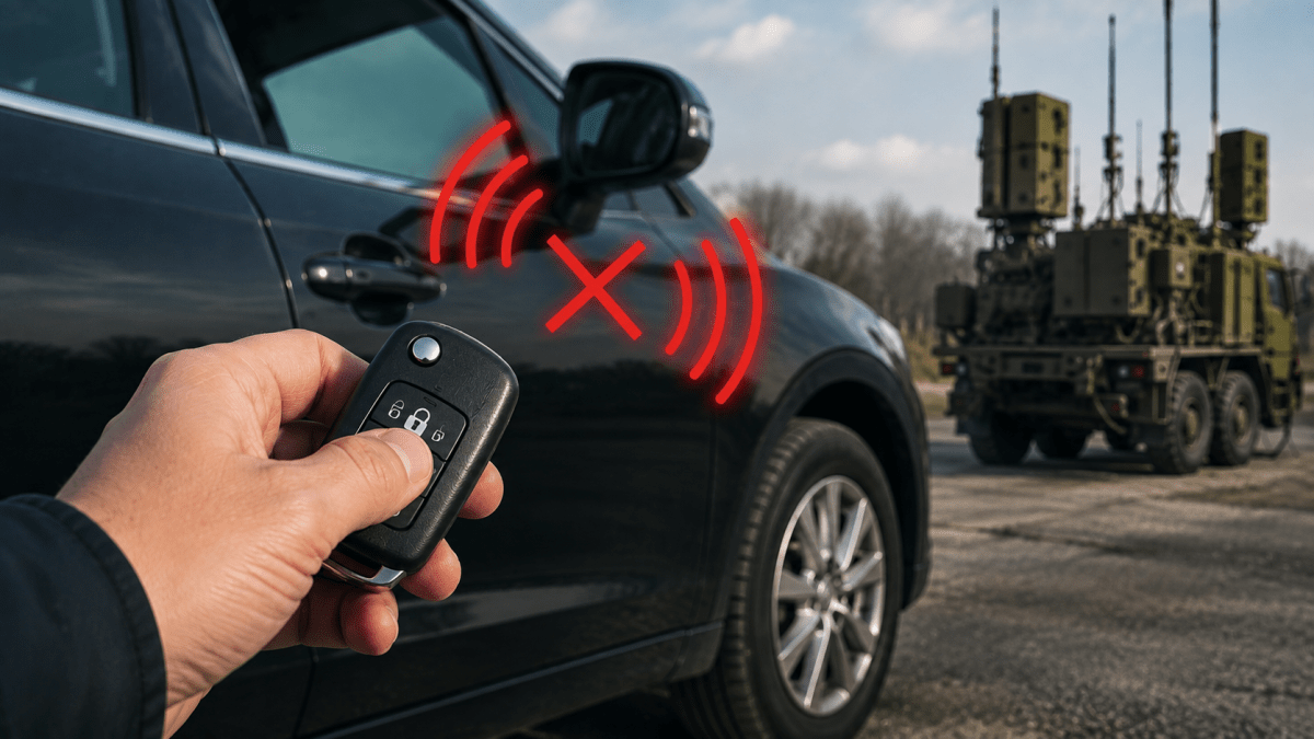 Почему из-за работы РЭБ может не открываться автомобиль и как решить проблему