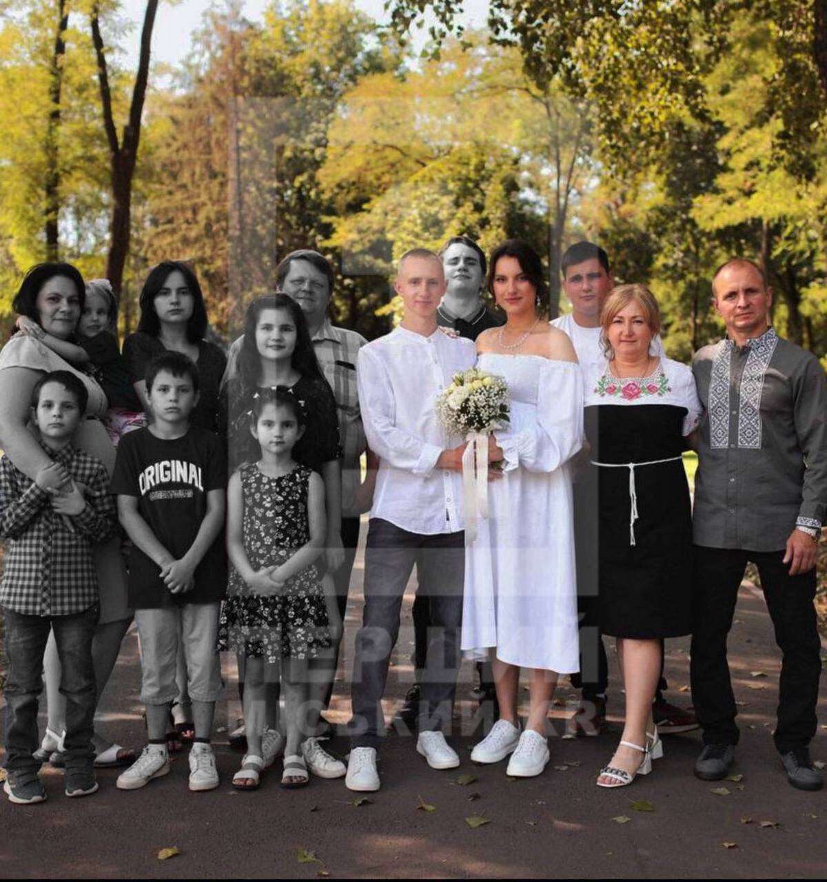 Семья, погибшая в Радушном