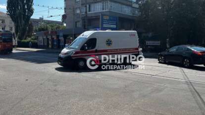 ДТП за участю "швидкої" на Писаржевського 6 серпня