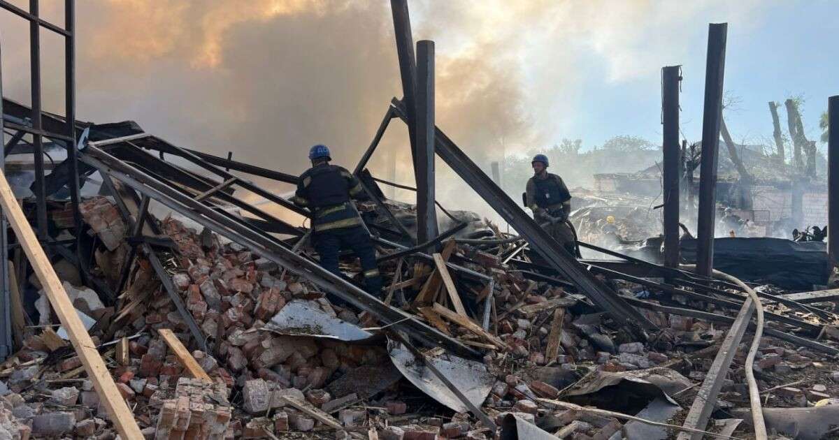 Удар по «Сонячній галереї»у Кривому Розі