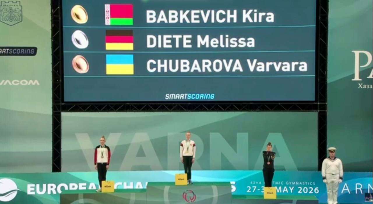 Вийшла з протестом проти участі країн-агресорок: мер Філатов вручив відзнаку 14-річній гімнастці