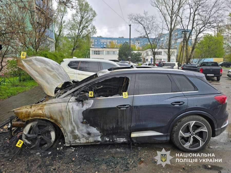 Поджог автомобиля в Самаре
