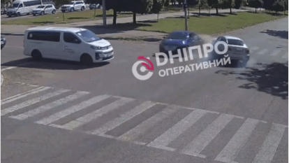 ДТП на проспекті Поля у Дніпрі