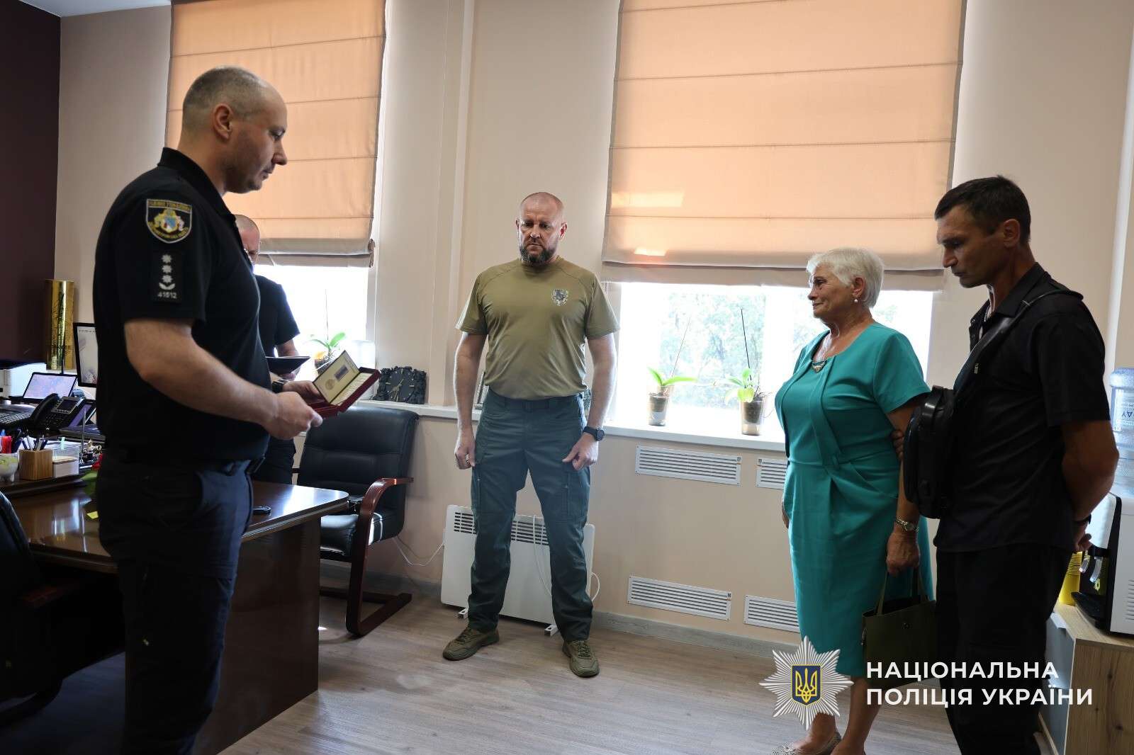 Загиблого під Костянтинівкою поліцейського з Дніпра нагородили посмертно