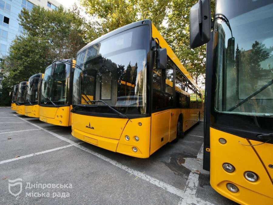 Одесса получила от Днепра 7 автобусов