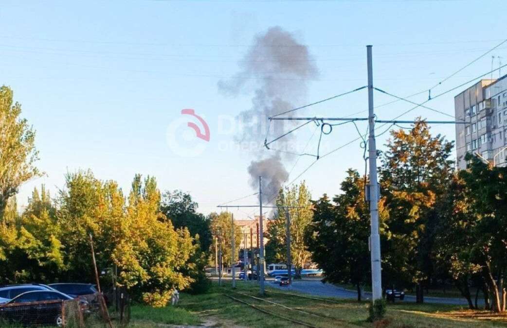 Пожар в Днепре