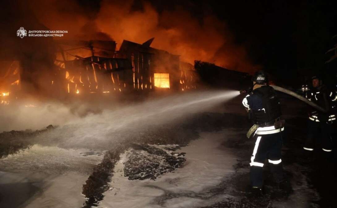 Масований обстріл Дніпропетровщини 22 вересня