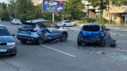 ДТП на Метростроителей