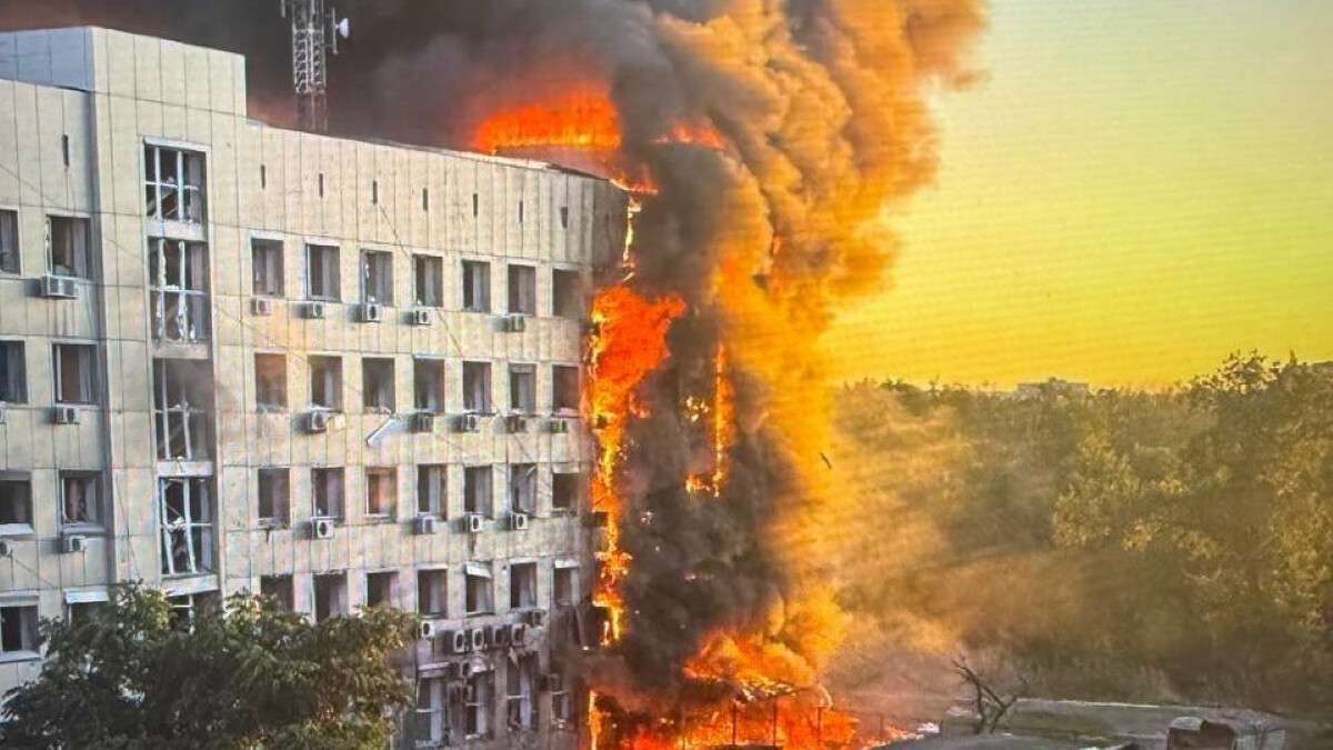 рф атаковала угольное предприятие ДТЭК