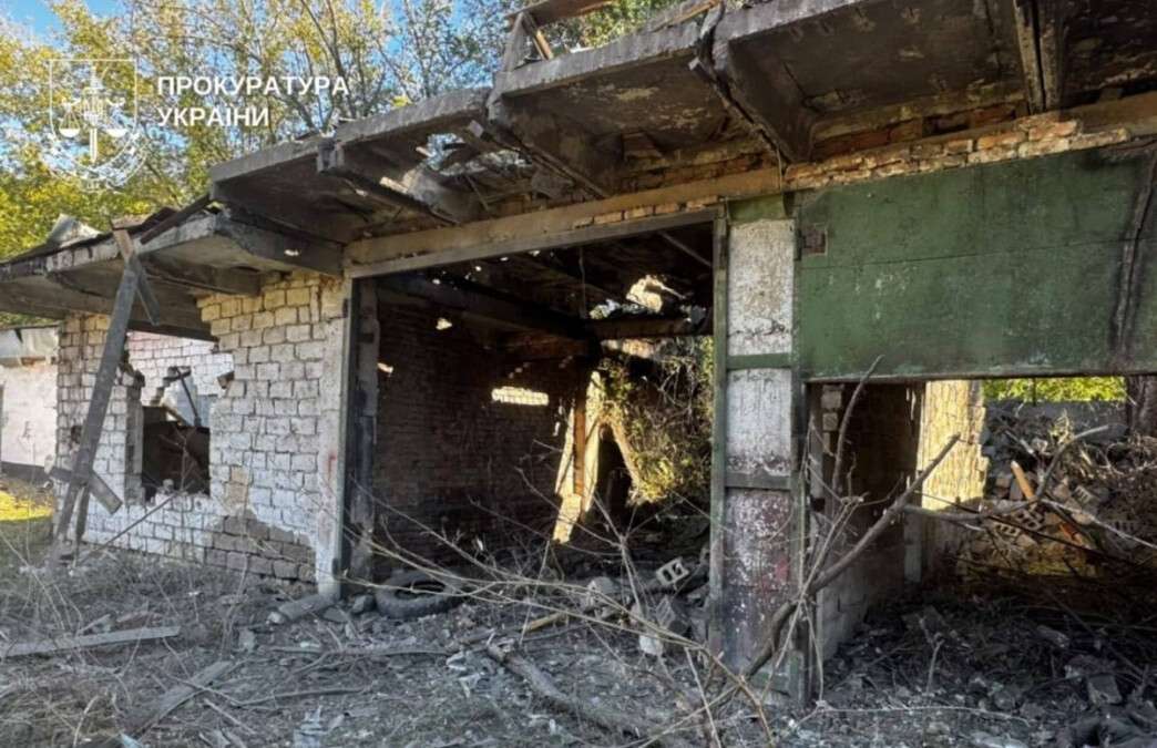 Удар по больнице в Кривом Роге 6 октября